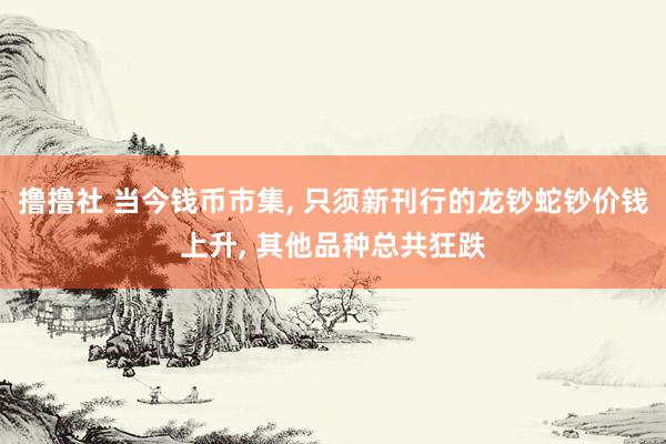 撸撸社 当今钱币市集, 只须新刊行的龙钞蛇钞价钱上升, 其他品种总共狂跌