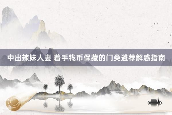 中出辣妹人妻 着手钱币保藏的门类遴荐解惑指南